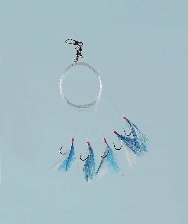 FLADEN Blue Flash Feathers Rig 1 FLADEN Blue Flash Feathers Rig