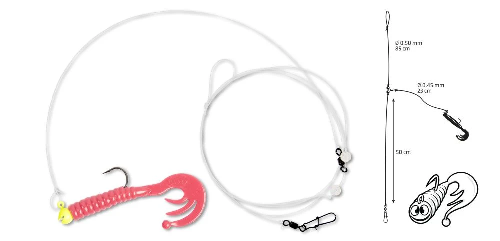 Zebco Trophy Pilk Rig 50 Mit Einzeltwister 2 Zebco Trophy Pilk Rig 50 Mit Einzeltwister – Bild 2