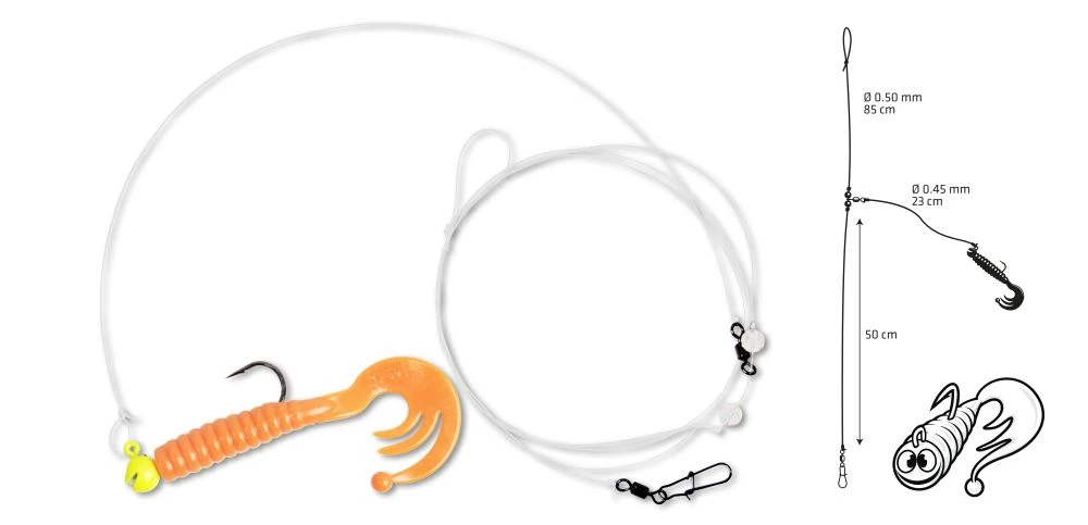 Zebco Trophy Pilk Rig 50 Mit Einzeltwister 5 Zebco Trophy Pilk Rig 50 Mit Einzeltwister – Bild 5