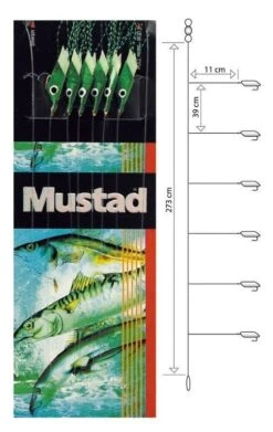 Mustad Piscator X-green Rig T92