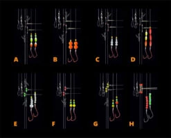 DEGA Brandungssystem Mit Leiter -Fladens Angelzubehor Geschaft DEGA Brandungsvorfaecher mit Leitern mit Farbcode 771151 1280x1280