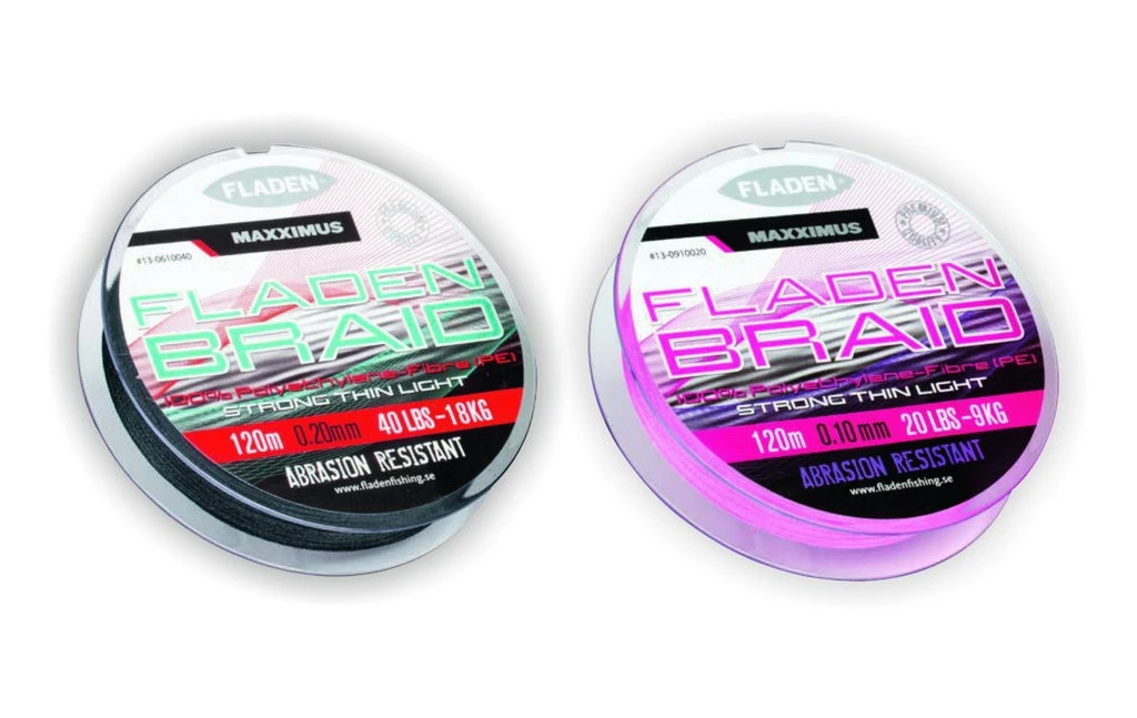 MAXXIMUS FLADEN BRAID 250m - Geflochtene Schnur Grau O. Pink 4 MAXXIMUS FLADEN BRAID 250m - Geflochtene Schnur Grau O. Pink – Bild 4