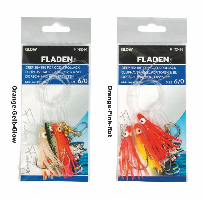 FLADEN Mini Octopus Rig - Dorsch- Und Köhlersystem 2 FLADEN Mini Octopus Rig - Dorsch- Und Köhlersystem – Bild 2