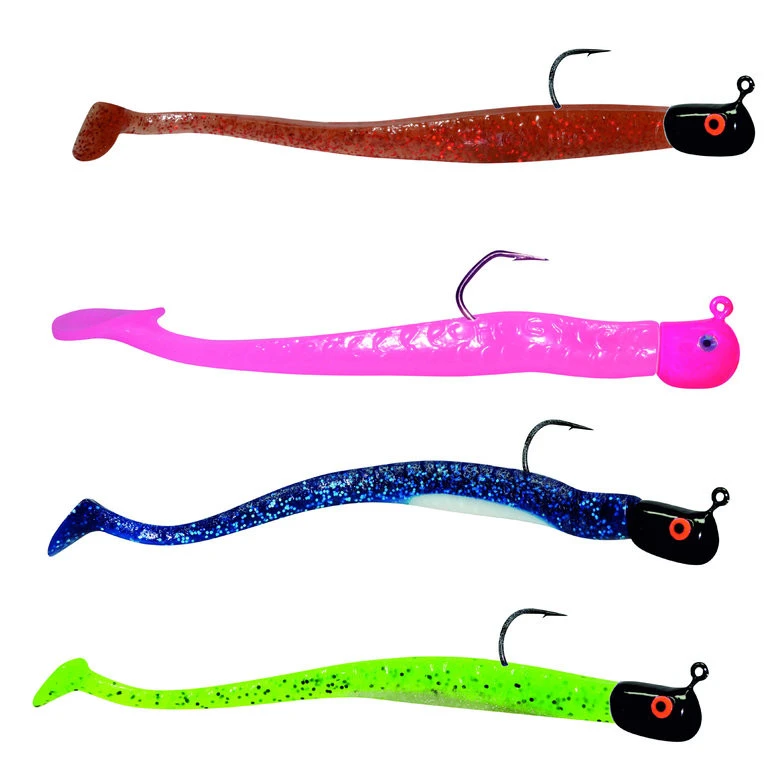 Hogy Paddle Shaker Tail 23cm Mit VMC Jig Head 2 Hogy Paddle Shaker Tail 23cm Mit VMC Jig Head – Bild 2