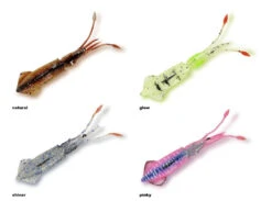 Rhino Squid - Tintenfisch-Jig -Fladens Angelzubehor Geschaft Rhino Squid Jig Galeriebild mit Farbcode 1280x1280