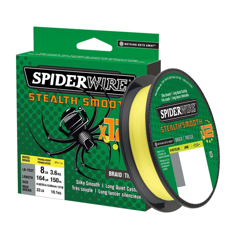 SPIDERWIRE Stealth Smooth 12 Braid - Geflochtene Schnur 1 SPIDERWIRE Stealth Smooth 12 Braid - Geflochtene Schnur