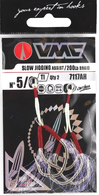 VMC Light Jigging Assist Hook 7117AH - Beifängerhaken 4 VMC Light Jigging Assist Hook 7117AH - Beifängerhaken – Bild 4