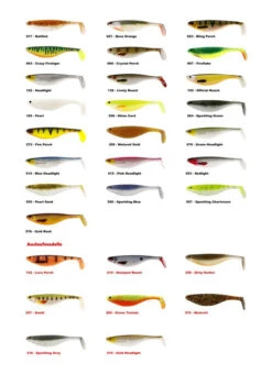 Westin SHADTEEZ 7cm / 9cm / 12cm / 16cm / 19cm -Fladens Angelzubehor Geschaft Westin ShadTeez Galeriebild mit Farbcode 2022 1 756148 1280x1280