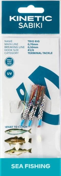 Kinetic Sabiki TRIO Rig - Vorfach -Fladens Angelzubehor Geschaft f111 222 x1 1280x1280