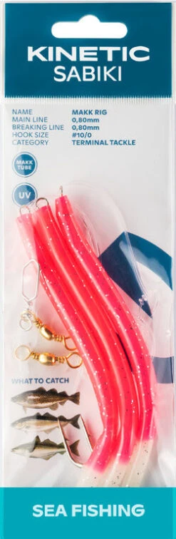 Kinetic Sabiki Makk-Vorfach Fluo Tip Größe 6/0 Oder 10/0 -Fladens Angelzubehor Geschaft f132 203 x1 1280x1280